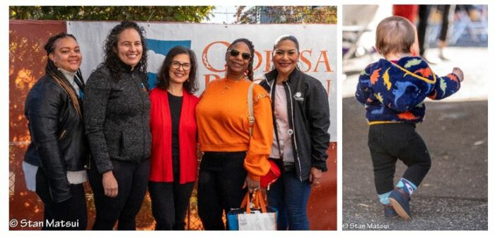 Patient families, generous donors, workforce and community members played an instrumental role in making OBCC Central’s reopening possible [Pictured left to right: Antwanette Lyons; Dr. Shaquita Bell, Councilmember Tammy Morales, Sophia Richardson, Francesca Vega]