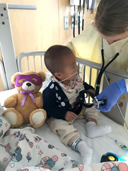 Ming was diagnosed with leukemia at 3 months old and traveled from China for T cell immunotherapy at Seattle Children’s