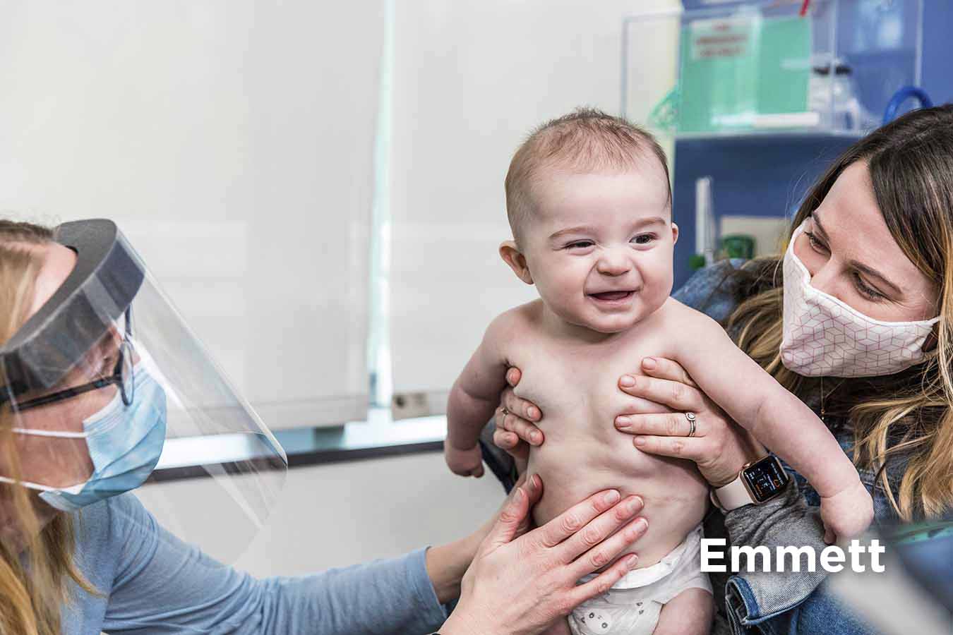 Seattle Children’s CDH patient with mother