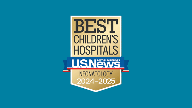 US News and World Report Best Children's Hospital Badge 2023-2024