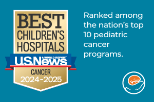 Consistently ranked one of the nation's best cancer programs by U.S. News and World Report.