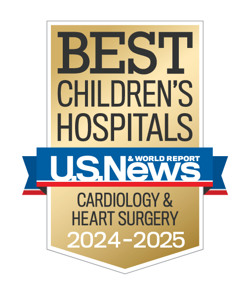 US News and World Report Best Children's Hospitals badge